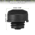 Fuel Tank Cap Cover Door Accessories with Keys 191201551 for Audi 80 (1986–1996)