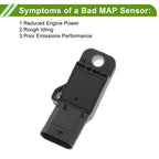 MAP Sensor No.F01RB0E060 for Audi A4 2.0 TFSI (2016–2022)