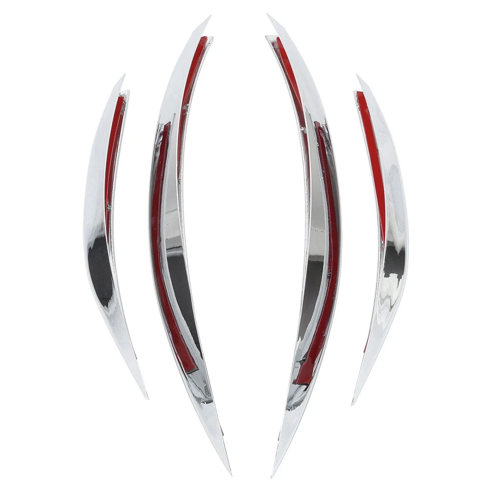 Chrome Fog Light Grille Strips Trim for Mercedes Benz CLA Class C118 X118 (2024–2025)