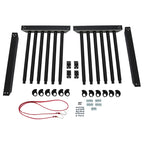 Black Steel Windshield Rack for Auto Glass Cargo (5 Lite)