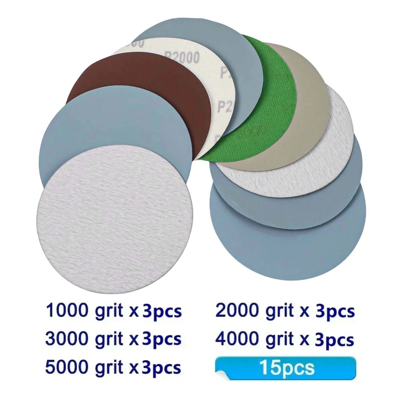 125mm Polishing Sandpaper Disc for DIY and Professional Use