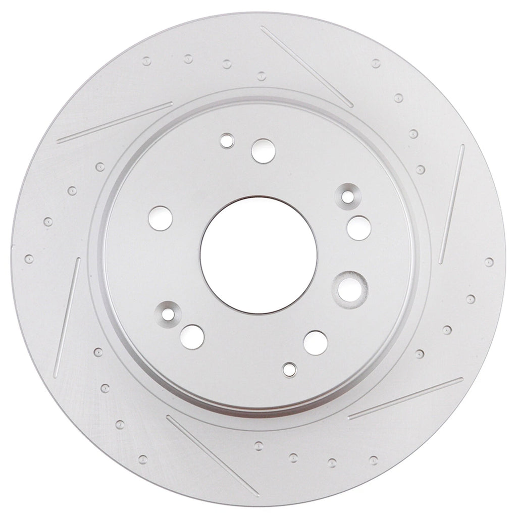 Drilled Rotors and Ceramic Brake Pads for Acura TL (2004–2008)
