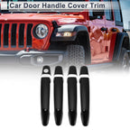 Door Handle Cover Trim for Toyota Highlander (2014–2019) Black
