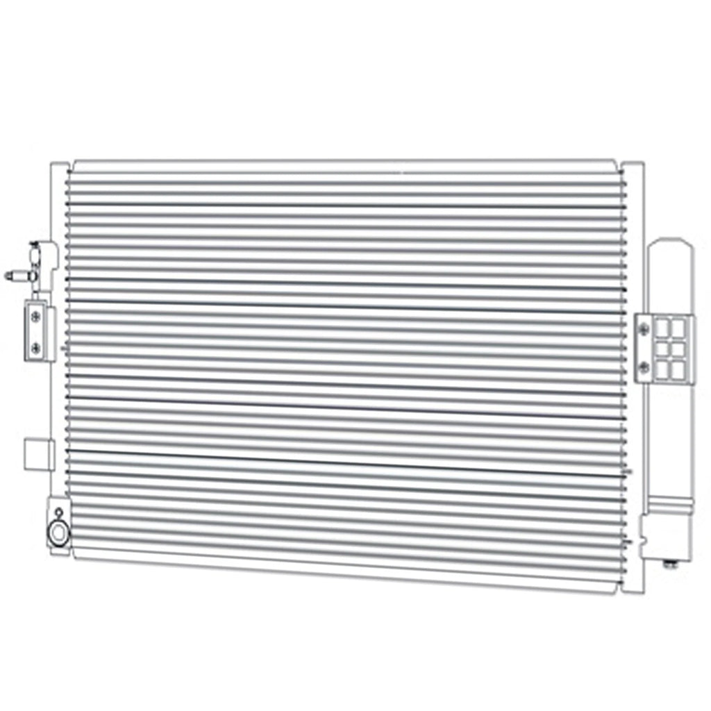 Replacement A C Condenser with Receiver Drier for Ford Focus (2016–2018)