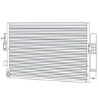Replacement A C Condenser with Receiver Drier for Ford Focus (2016–2018)