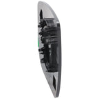 Passenger Right Side Mirror Glass for Nissan Juke (2015–2017)