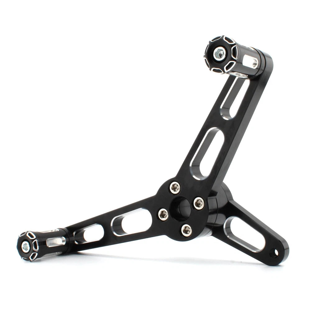 Front Left Foot Pegs Heel Toe Shifter Lever for Harley Sportster XL883 1200