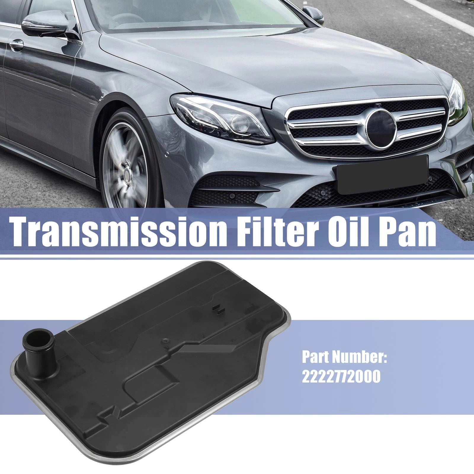 Transmission Filter Oil Pan for Mercedes-Benz E350 (2014) No.2222772000