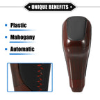 Automatic Gear Shift Knob for Toyota 4Runner (2012–2021) Faux Leather Wood