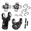 Set of 2 Front Prop Shaft Yoke & U-Joint Kit for Polaris Ranger 500 (1999–2019)