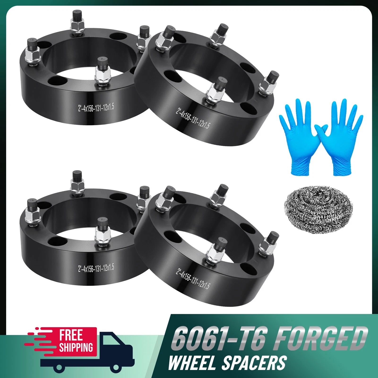 ATV Wheel Spacers for Polaris Ranger XP 1000 (2017–2022)