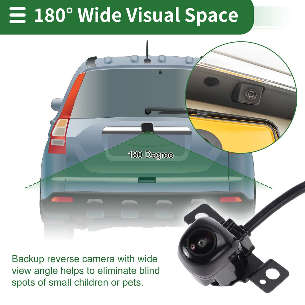 Rear View Camera for Hyundai Santa Fe (2013–2018) 120-180 Degree