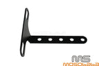 Black Adjustable Headlight Mount Bracket for BMW Harley Sportster Chopper Bobber