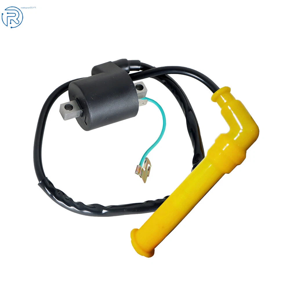 Ignition Coil and Spark Plug Cap for Honda Rincon 650 TRX650FA (2003-2005)
