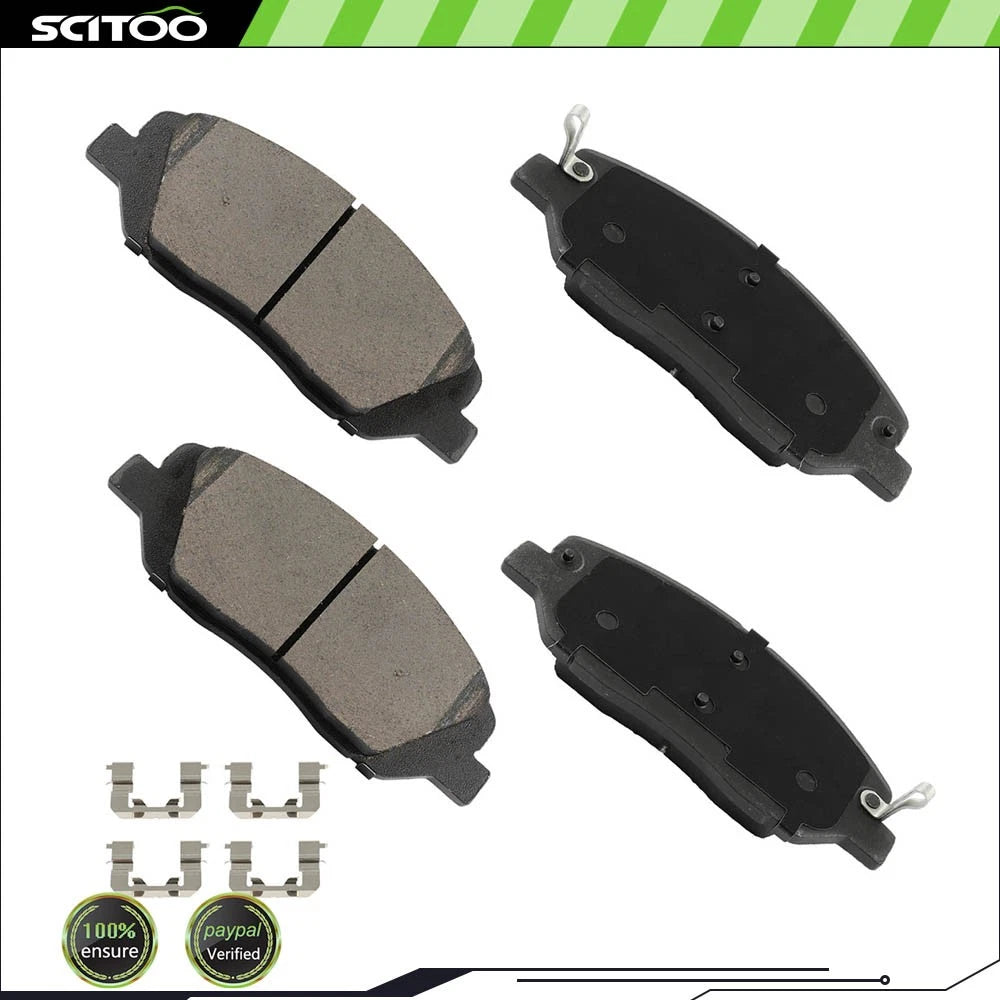 Front Ceramic Brake Pads Kit for Hyundai Santa Fe (2017–2018) D1917-8929