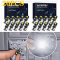 LED Dome Map License Light Bulb for Car (T10, 6K)