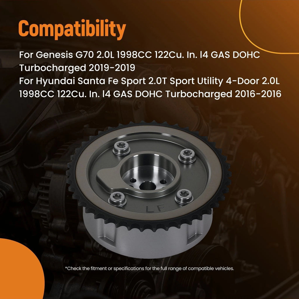 Engine Timing Cam Gear Kit for Hyundai Genesis G70 2.0T (2019–2021)