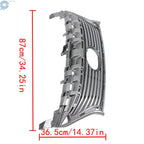 Front Upper Bumper Grille for Lexus ES350 ES300h (2013-2015) Silver