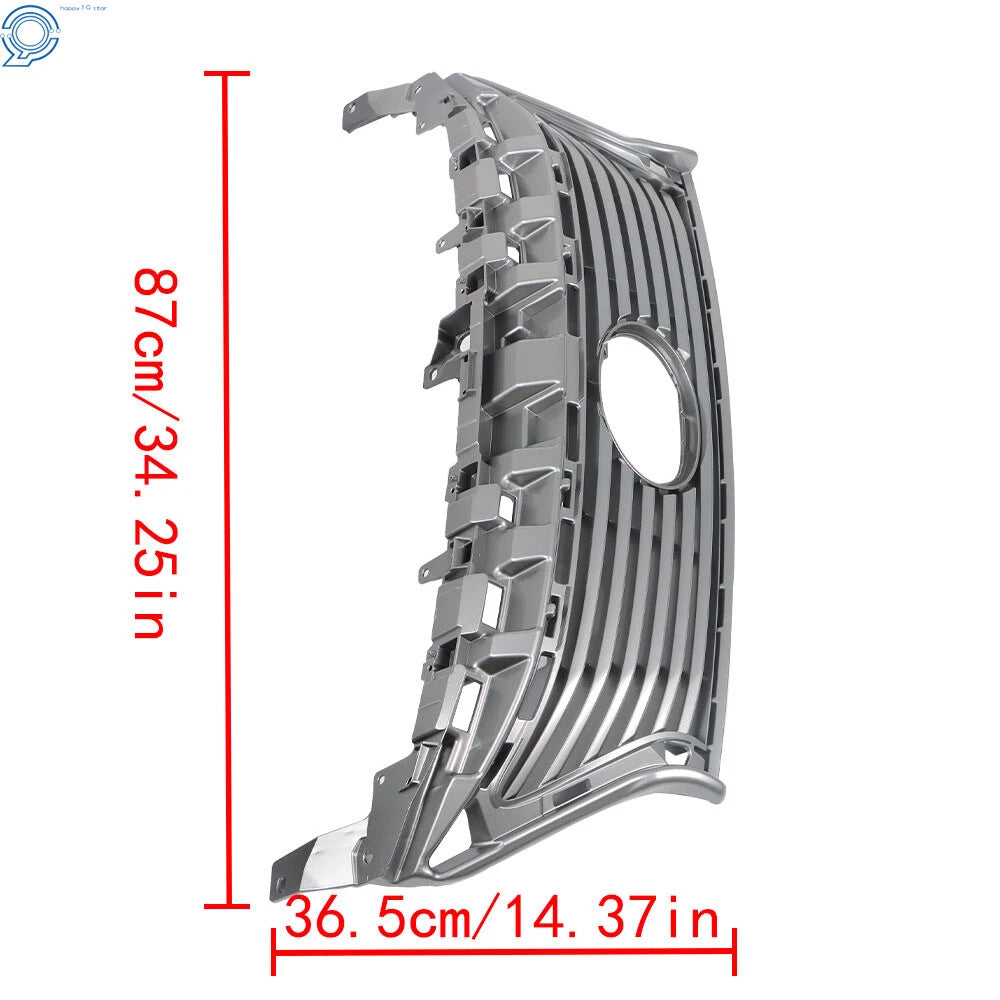 Front Upper Bumper Grille for Lexus ES350 ES300h (2013-2015) Silver