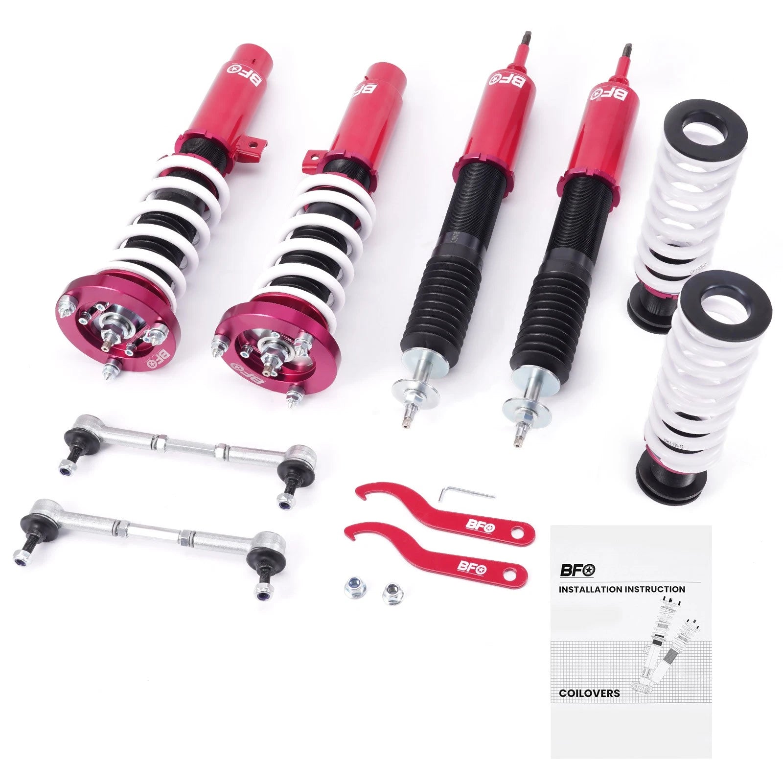 24 Way Damper Coilover Suspension Kit for BMW E92 E93 (2007–2013) RWD