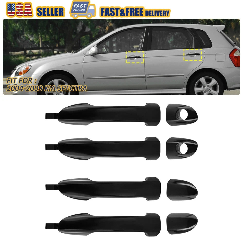 Set of 4 Outside Door Handles for Kia Spectra EV (2010–2011)
