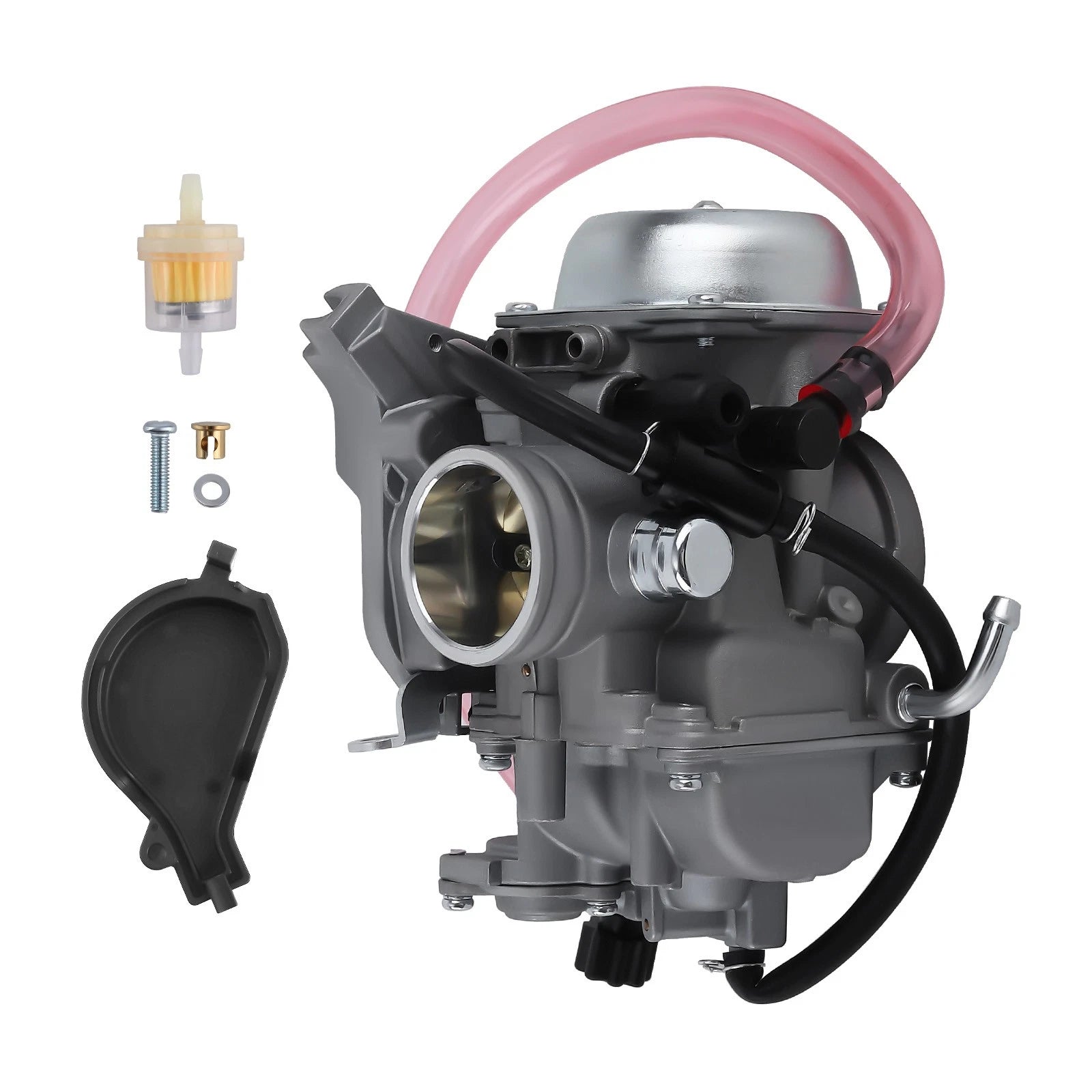 Carburetor & Fuel Line Carb Kit for Arctic Cat 400 500 (2000–2003) 0470-390