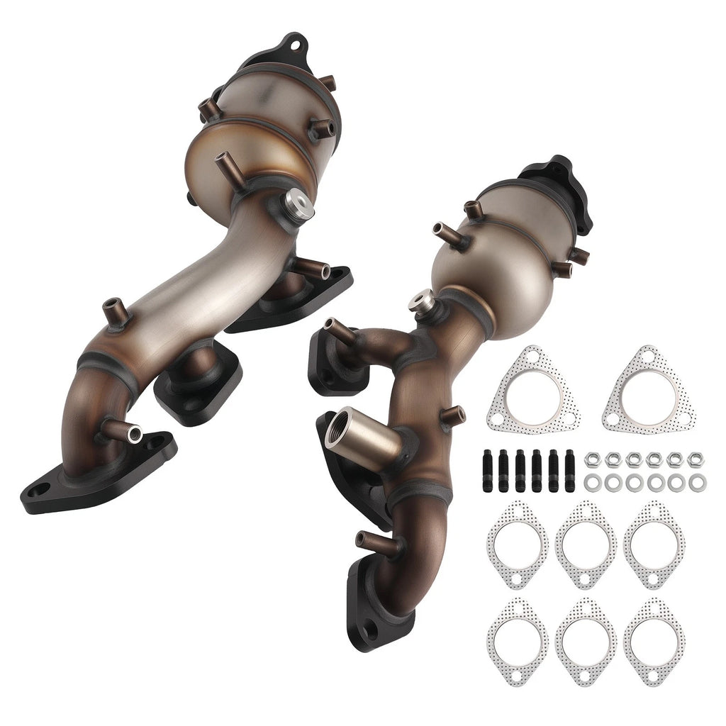 Pair Catalytic Converters for Nissan Frontier/Xterra (2002–2004)