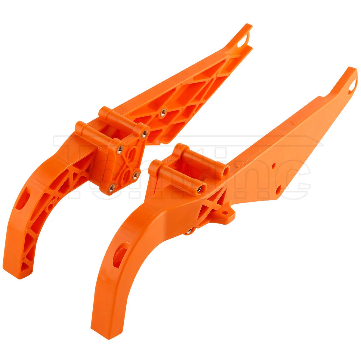 Set of 2 Inner Fairing Batwing Support Brackets for Harley Touring FLHT (1993–2013)