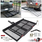 Folding Mount Cargo Carrier for Wheelchair (500LB Capacity)
