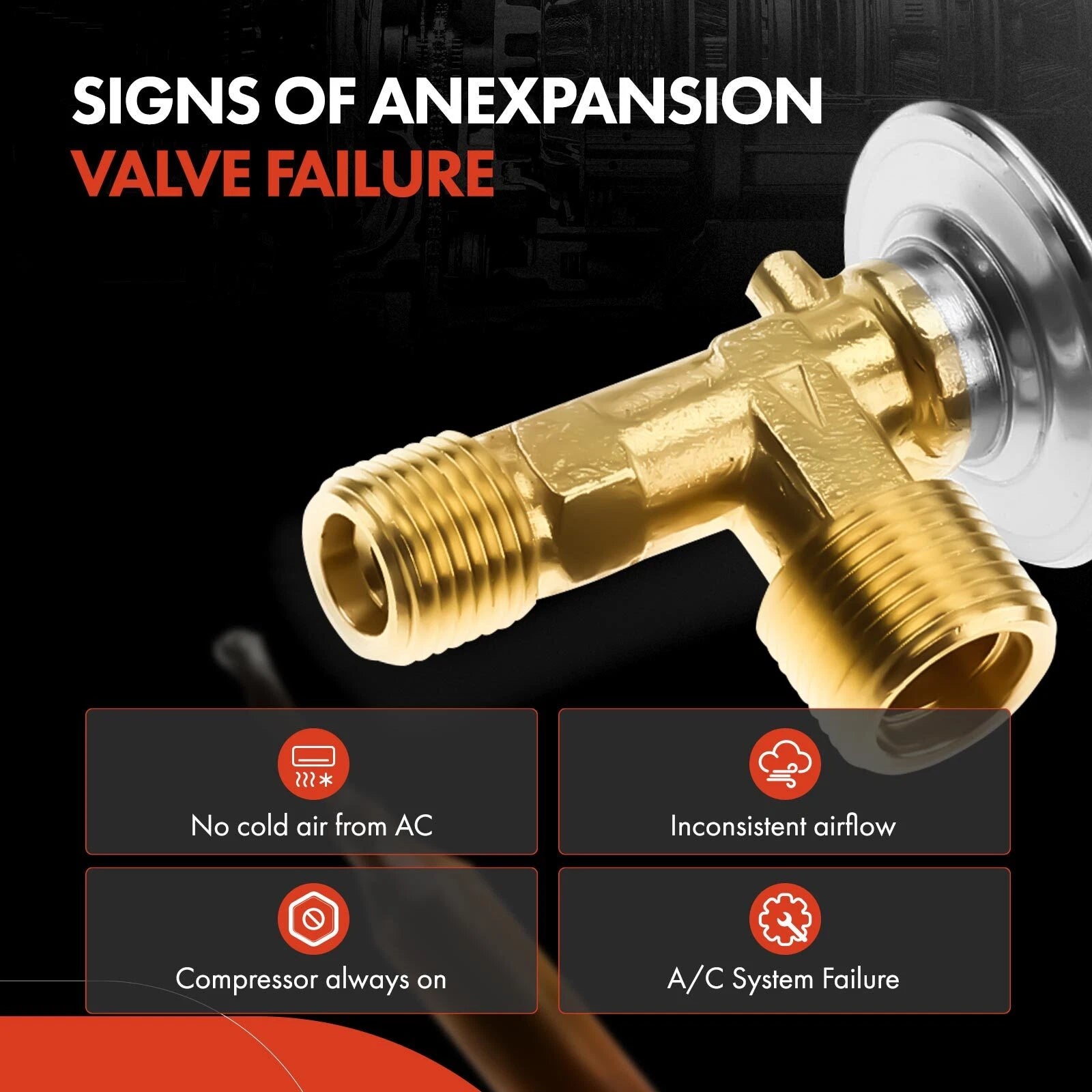 A/C Expansion Valve for Nissan Frontier Xterra (2002-2004)