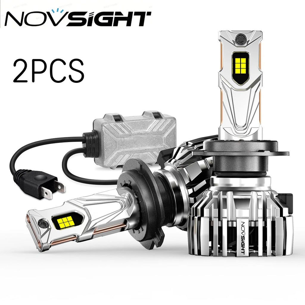 2X H7 LED Headlight Bulb Conversion Kit for 6500K 32000LM