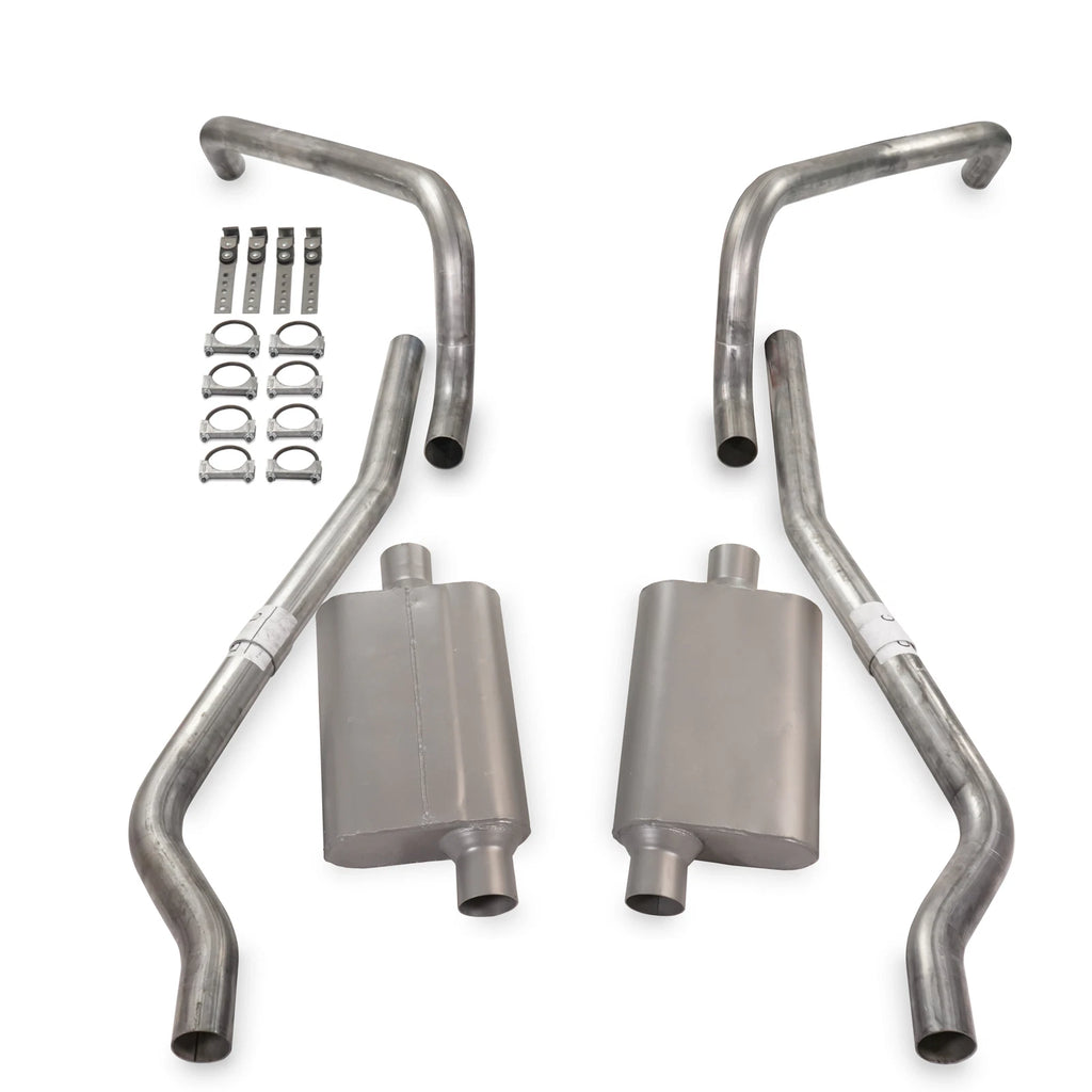 Dual Exhaust Kit for Chevy II Nova (1962–1967) 2.5" Rear Exit