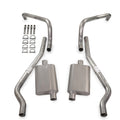 Dual Exhaust Kit for Chevy II Nova (1962–1967) 2.5" Rear Exit