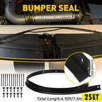 Set of 2 Front Bumper Seal & Rivets for Dodge Challenger (2008–2022) 68051