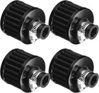 4Pcs Cold Air Intake Filter for Turbo Vent Crankcase Valve Cover