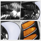 3D LED Tube DRL Headlights Assembly for Pontiac Grand Prix (2004–2008)