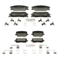 Set of 4 Bosch Severe Duty Semi-Met Disc Brake Pads for Charger (2014–2023)