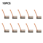 10PCS 8x8x19mm Carbon Brushes for Car Radiator Fan Motor Pump Repair