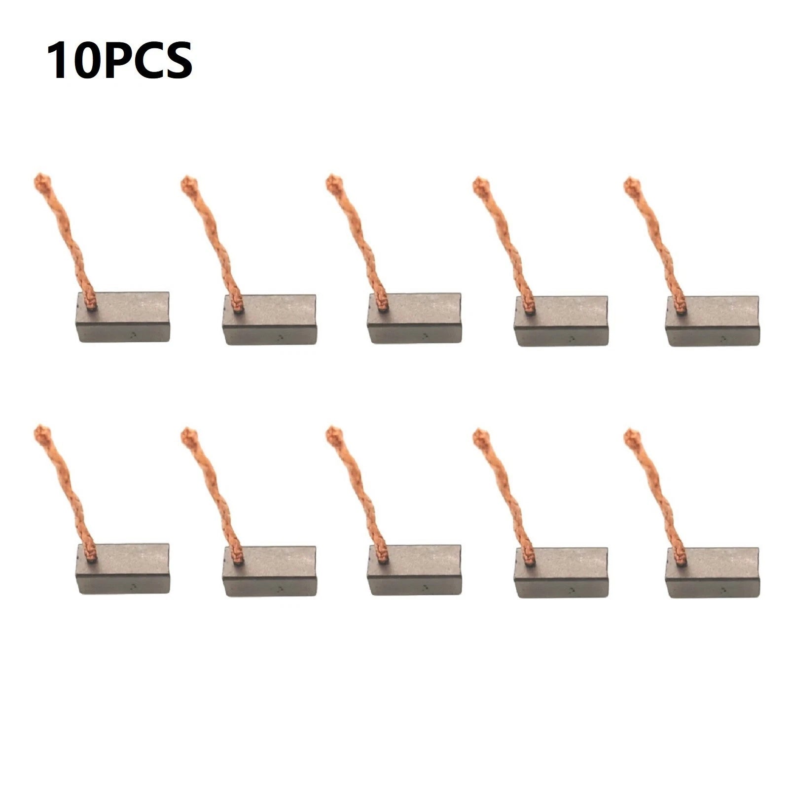 10PCS 8x8x19mm Carbon Brushes for Car Radiator Fan Motor Pump Repair