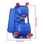 Rolling Knee Creeper Pads with Tool Tray Holder & 5 Swivel Wheels