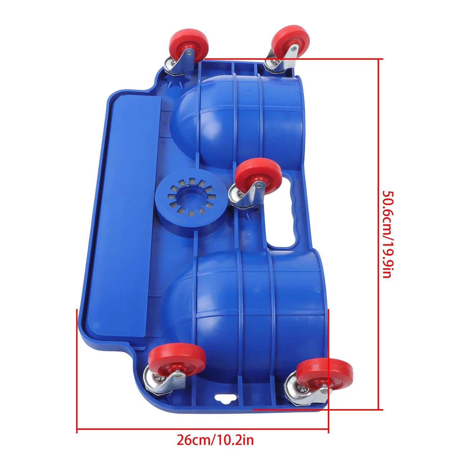 Rolling Knee Creeper Pads with Tool Tray Holder & 5 Swivel Wheels