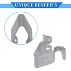 10 Pcs B-Pillar Trim Panel Clip for Volkswagen Beetle (1998–2019) Silver Tone