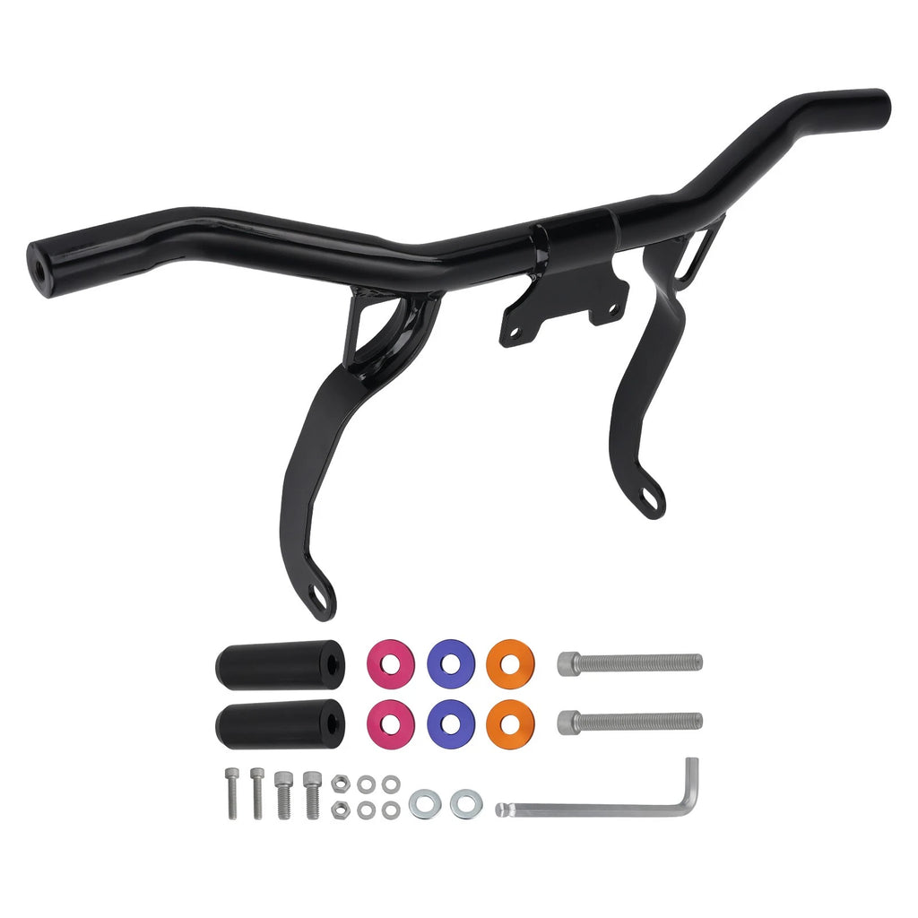 Front Engine Guard Highway Peg Crash Bar for Harley Road Glide FLTRU 2014-2023