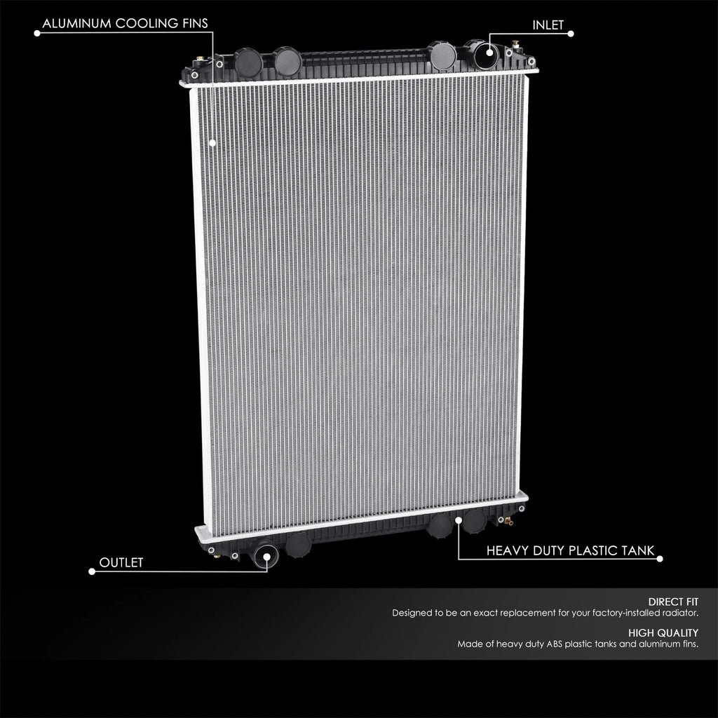 OE Style Aluminum Radiator for Freightliner Century Class/Columbia (2003–2007)