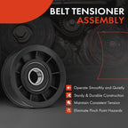 Belt Tensioner Pulley for Dodge B150 B250 Durango Ram 1500 2500 (1994–2003)