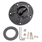 Quick Release Fuel Gas Tank Cap 5 Hole for Yamaha YZF R1 R1S R1M R3 R6 R6S R7 (2015–2023)