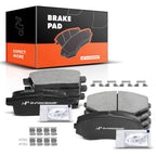 8x Ceramic Brake Pads for Mazda CX-9, CX-7, Ford Edge (2007–2019)