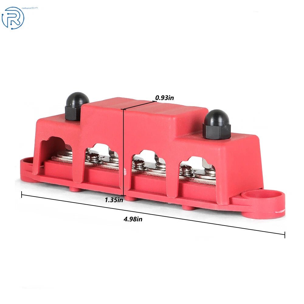 Set of 4 Power Distribution Blocks for 12V Systems