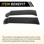 Pair Front Bumper Grille Headlight Filler for Toyota Tundra (2007–2013) No. 539320C901