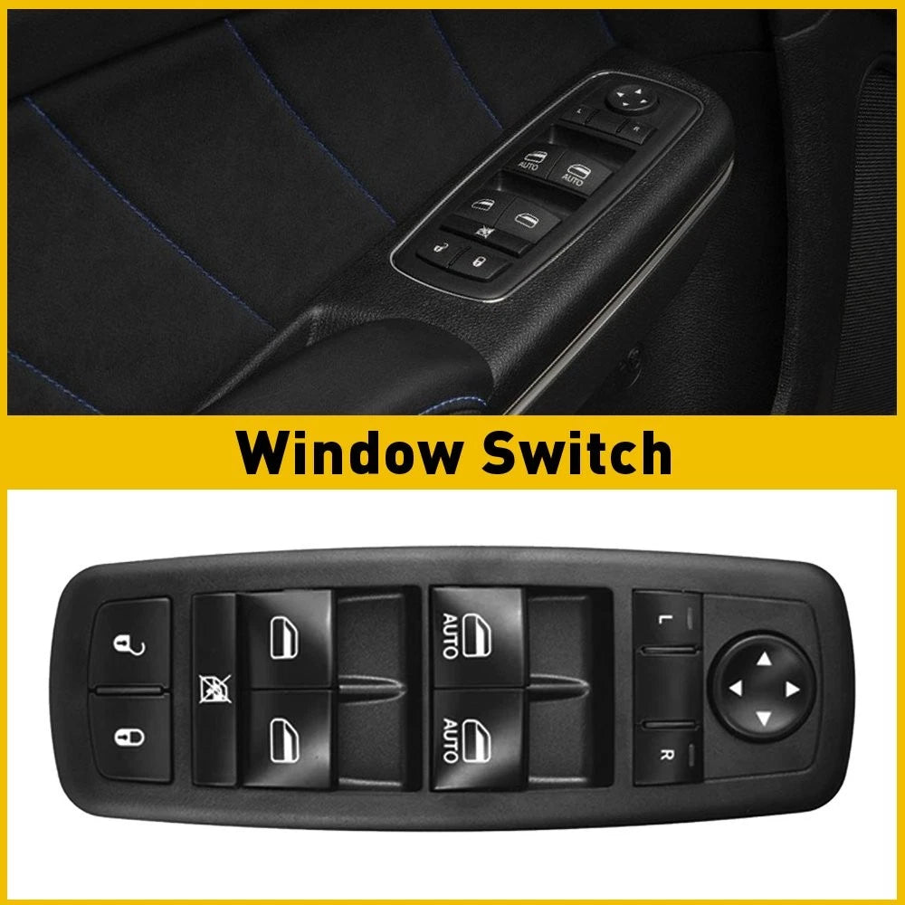 Driver Side Power Mirror Window Control Switch for Chrysler 300 Pacifica Charger (2005–2010)